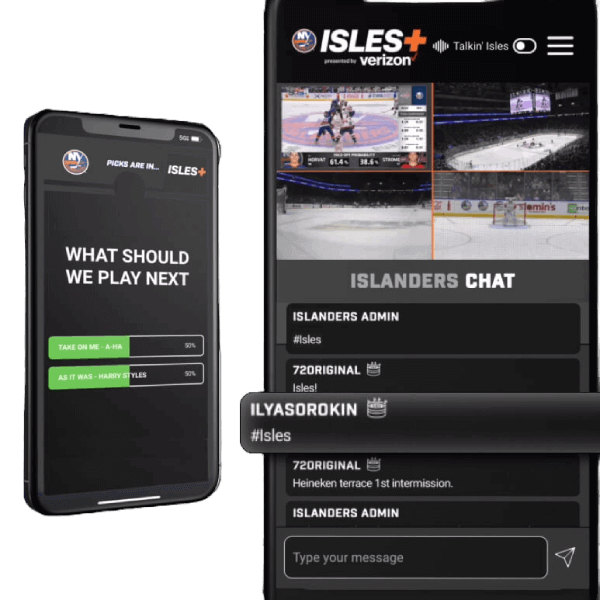 case study for fan interaction at live sport events